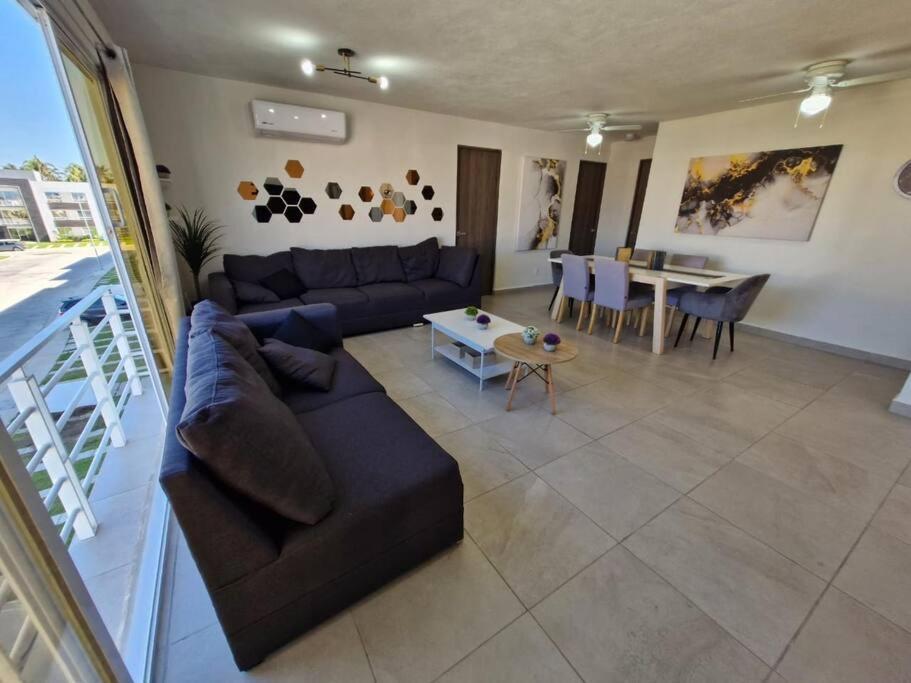 Depto. Con Club De Playa Apartment Acapulco Bagian luar foto