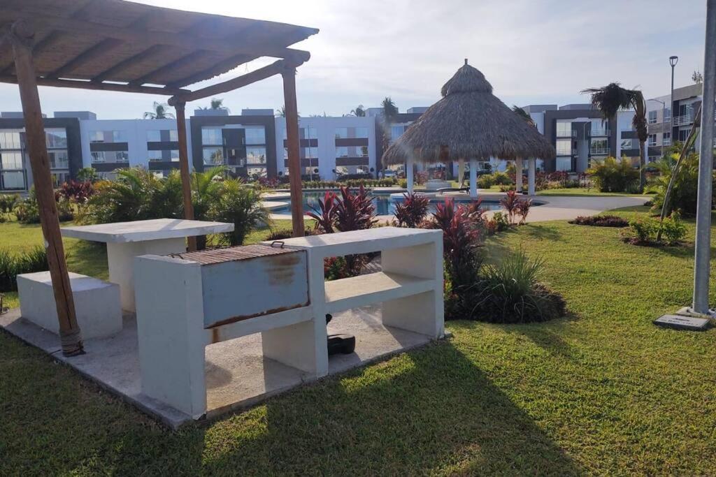 Depto. Con Club De Playa Apartment Acapulco Bagian luar foto